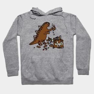 Gingerbread Godzilla Hoodie